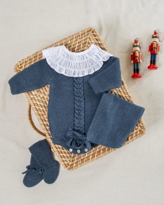 Pelele Trenza Azulón