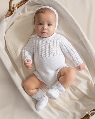 Pelele Canesú Blanco
